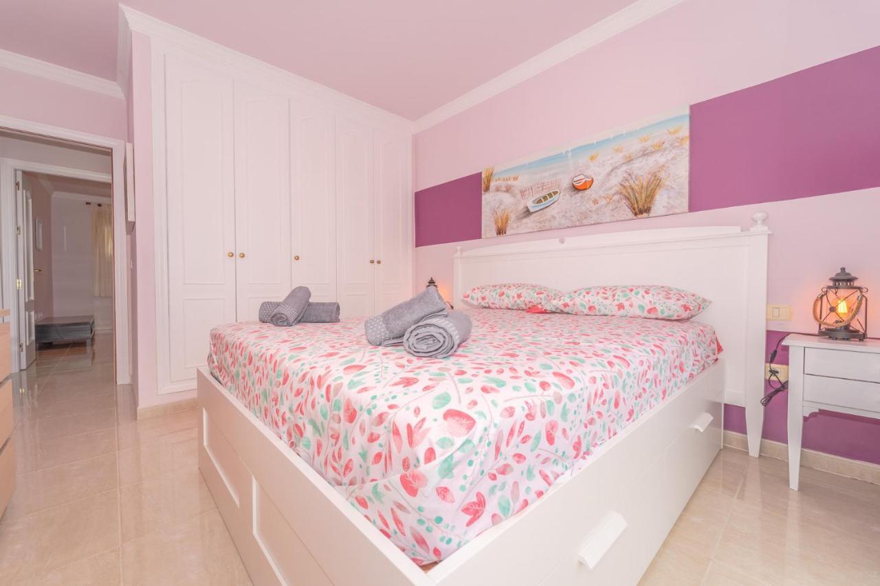 Luxury Penthouse 105M2,Bali Bed,Heated Pool,Sunset Daire Costa Adeje Dış mekan fotoğraf