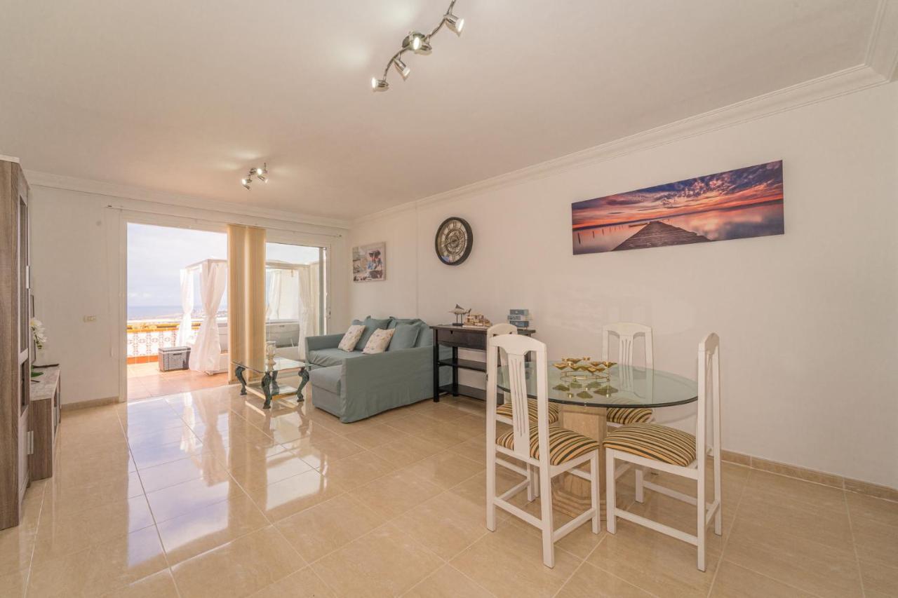 Luxury Penthouse 105M2,Bali Bed,Heated Pool,Sunset Daire Costa Adeje Dış mekan fotoğraf