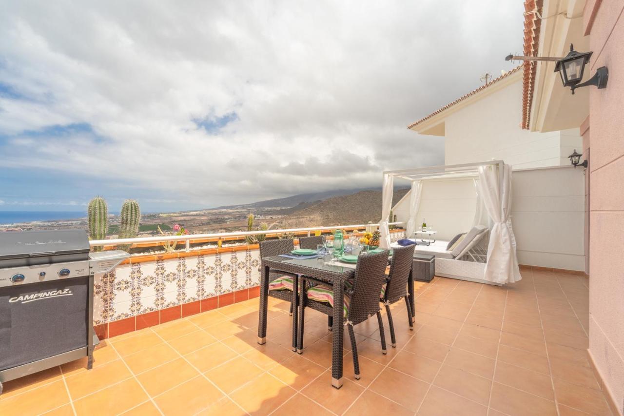 Luxury Penthouse 105M2,Bali Bed,Heated Pool,Sunset Daire Costa Adeje Dış mekan fotoğraf
