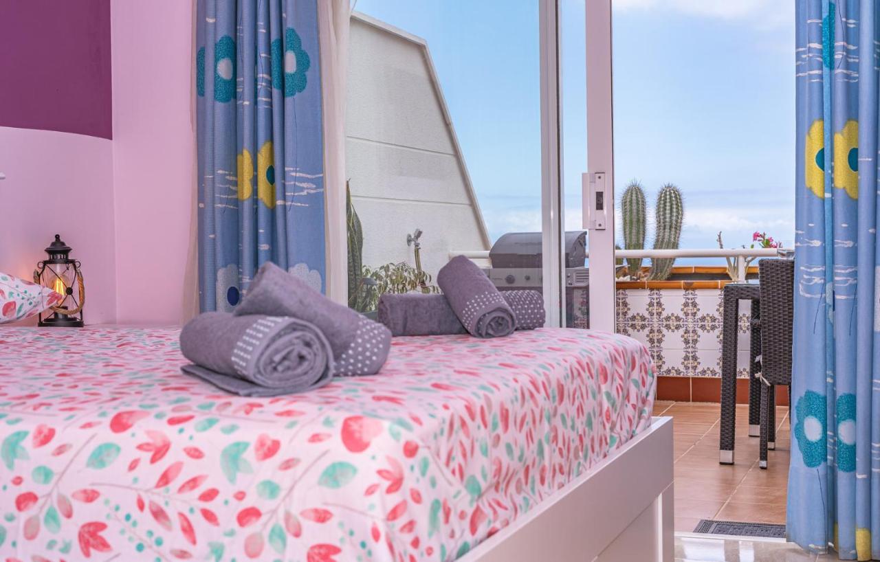 Luxury Penthouse 105M2,Bali Bed,Heated Pool,Sunset Daire Costa Adeje Dış mekan fotoğraf