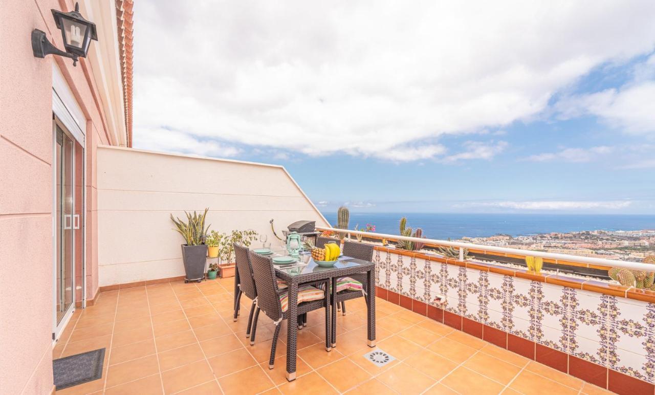 Luxury Penthouse 105M2,Bali Bed,Heated Pool,Sunset Daire Costa Adeje Dış mekan fotoğraf
