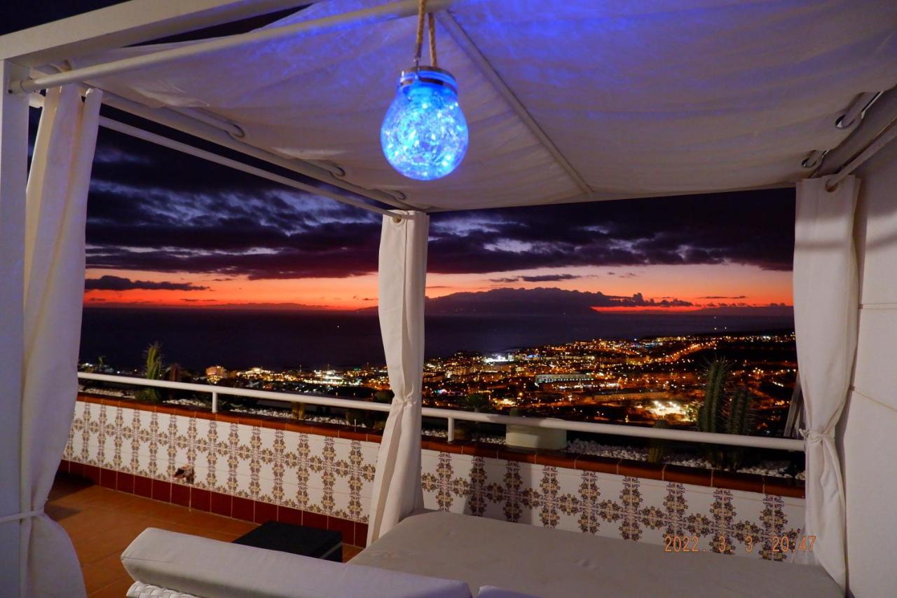 Luxury Penthouse 105M2,Bali Bed,Heated Pool,Sunset Daire Costa Adeje Dış mekan fotoğraf